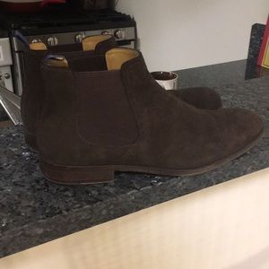 Men’s Brown Suede Chelsea Boots LIKE NEW